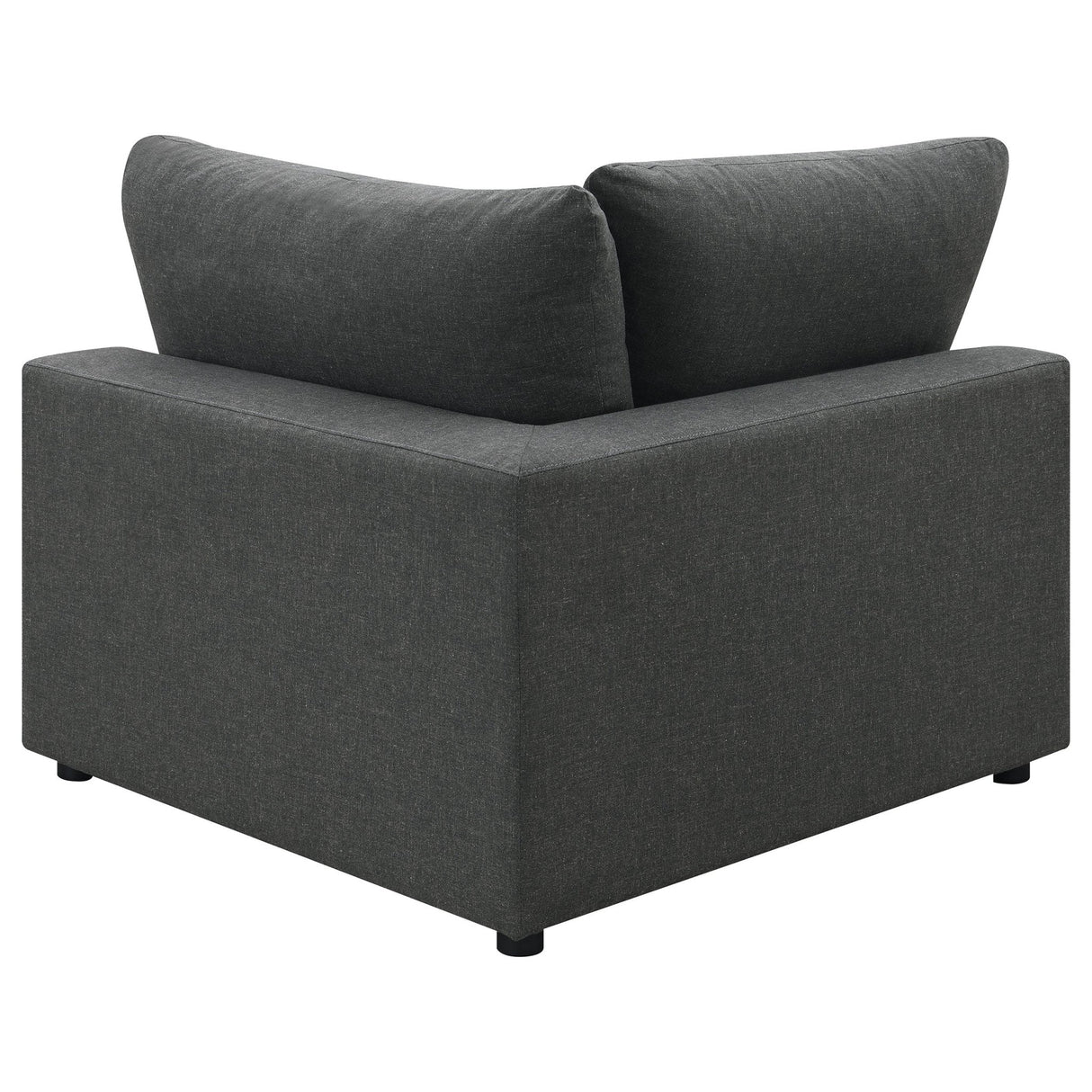 Serene 4 - piece Upholstered Modular Sectional Charcoal - 551324 - SETB - image - 9