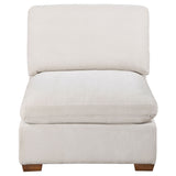 Armless Chair - Lakeview Upholstered Armless Chair Ivory