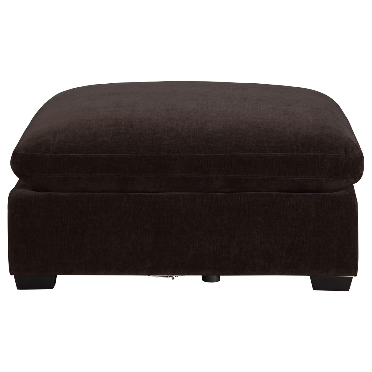 Ottoman  - Lakeview Upholstered Ottoman Dark Chocolate