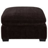 Ottoman  - Lakeview Upholstered Ottoman Dark Chocolate