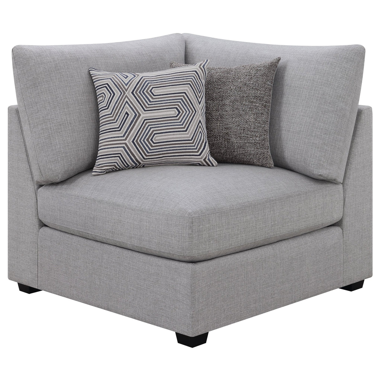 Cambria 4 - piece Upholstered Modular Sectional Grey - 551511 - S4A - image - 7