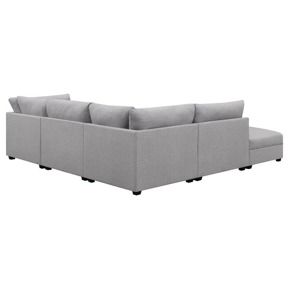 Cambria 5 - piece Upholstered Modular Sectional Grey - 551511 - S5B - image - 4