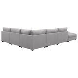 Cambria 6 - piece Upholstered Modular Sectional Grey | Coaster | Home Elegance USA