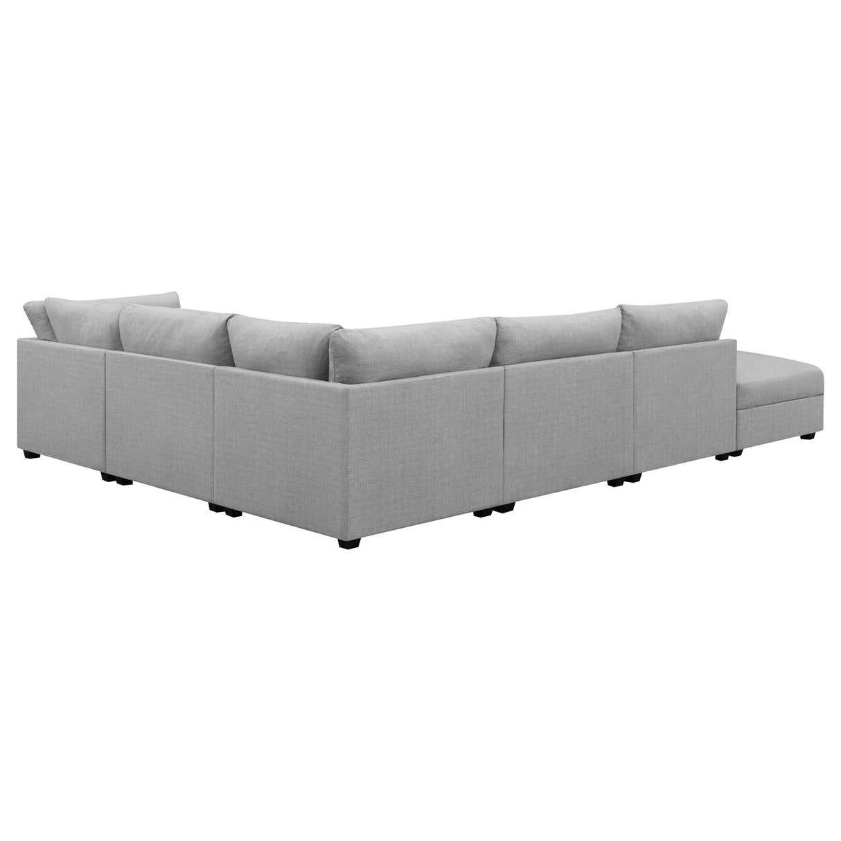 Cambria 6 - piece Upholstered Modular Sectional Grey - 551511 - SET - image - 9