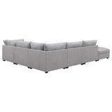 Cambria 6 - piece Upholstered Modular Sectional Grey | Coaster | Home Elegance USA