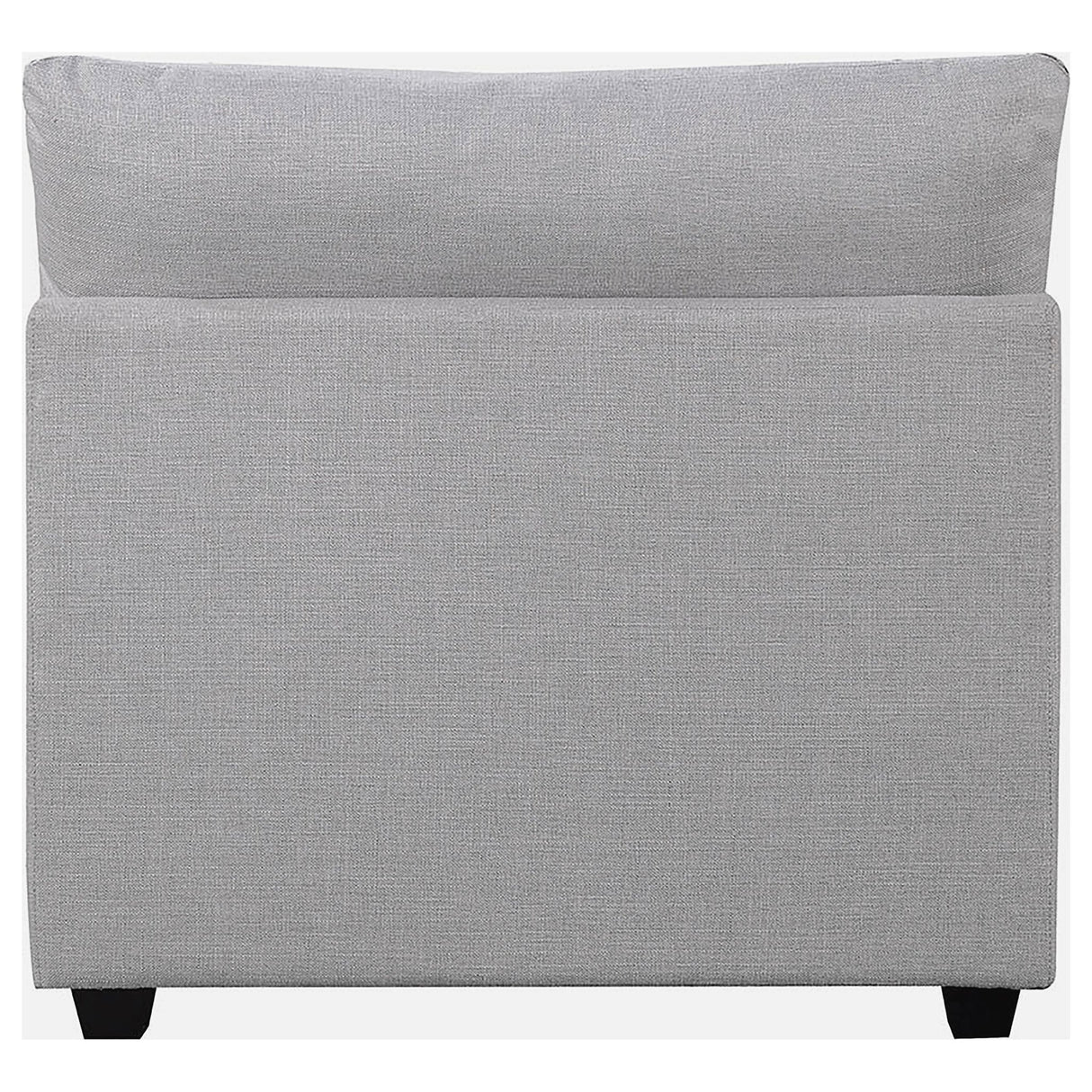 Armless Chair - Cambria Upholstered Armless Chair Grey | Coaster | Home Elegance USA