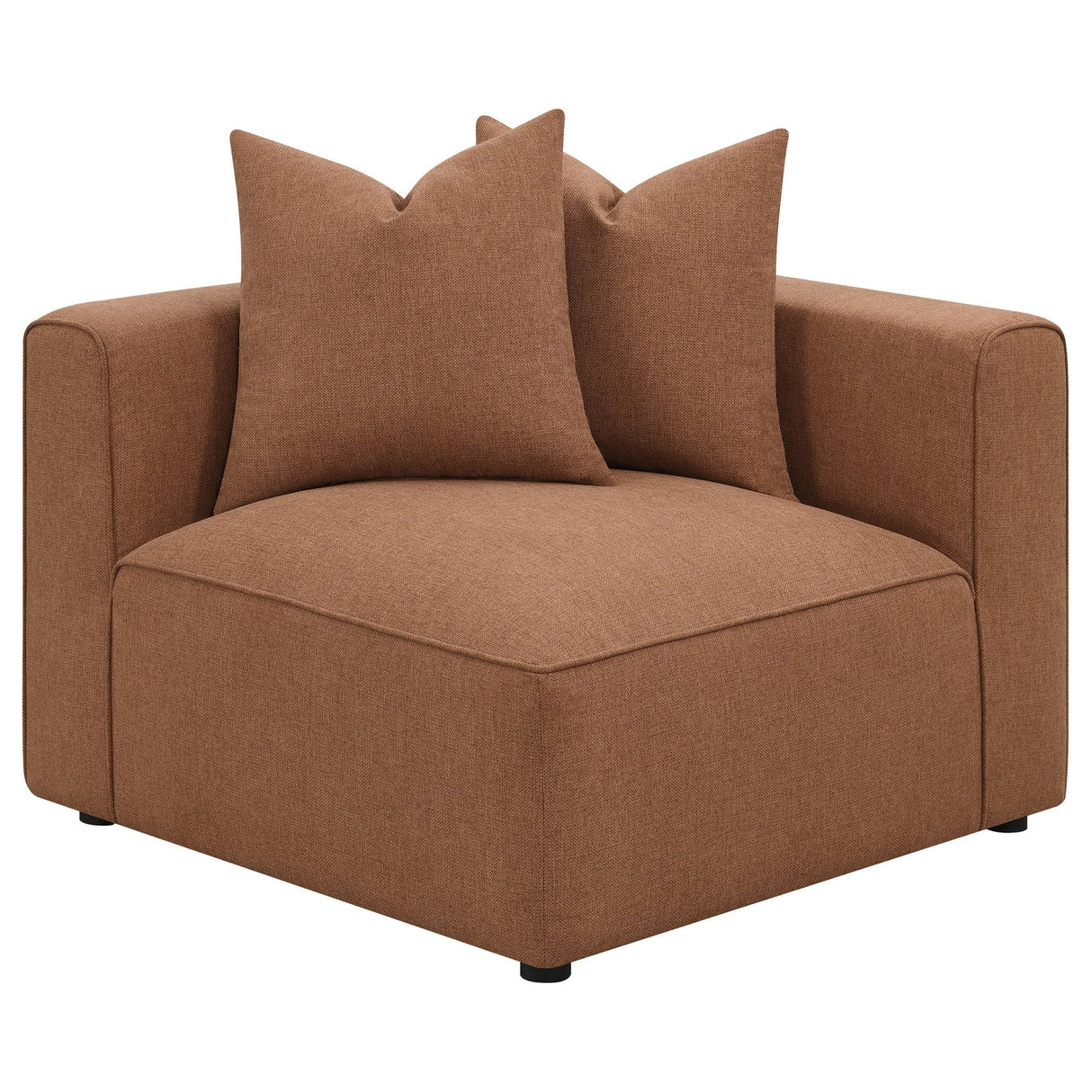 Jennifer 6 - piece Upholstered Modular Sectional Terracotta - 551591 - SET - image - 12