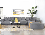 Jennifer 6 - piece Tight Seat Modular Sectional Grey | Coaster | Home Elegance USA