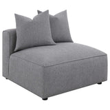 Jennifer 6 - piece Tight Seat Modular Sectional Grey | Coaster | Home Elegance USA