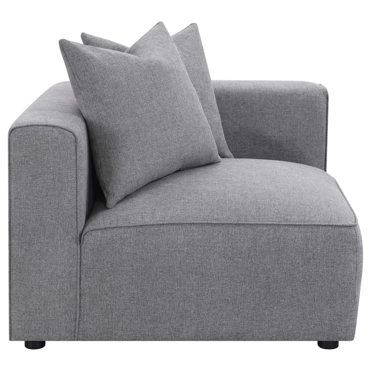 Jennifer 6 - piece Tight Seat Modular Sectional Grey - 551594 - SET - image - 11