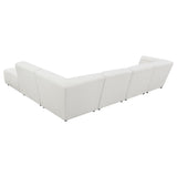 Sunny 6 - piece Upholstered Sectional Natural | Coaster | Home Elegance USA