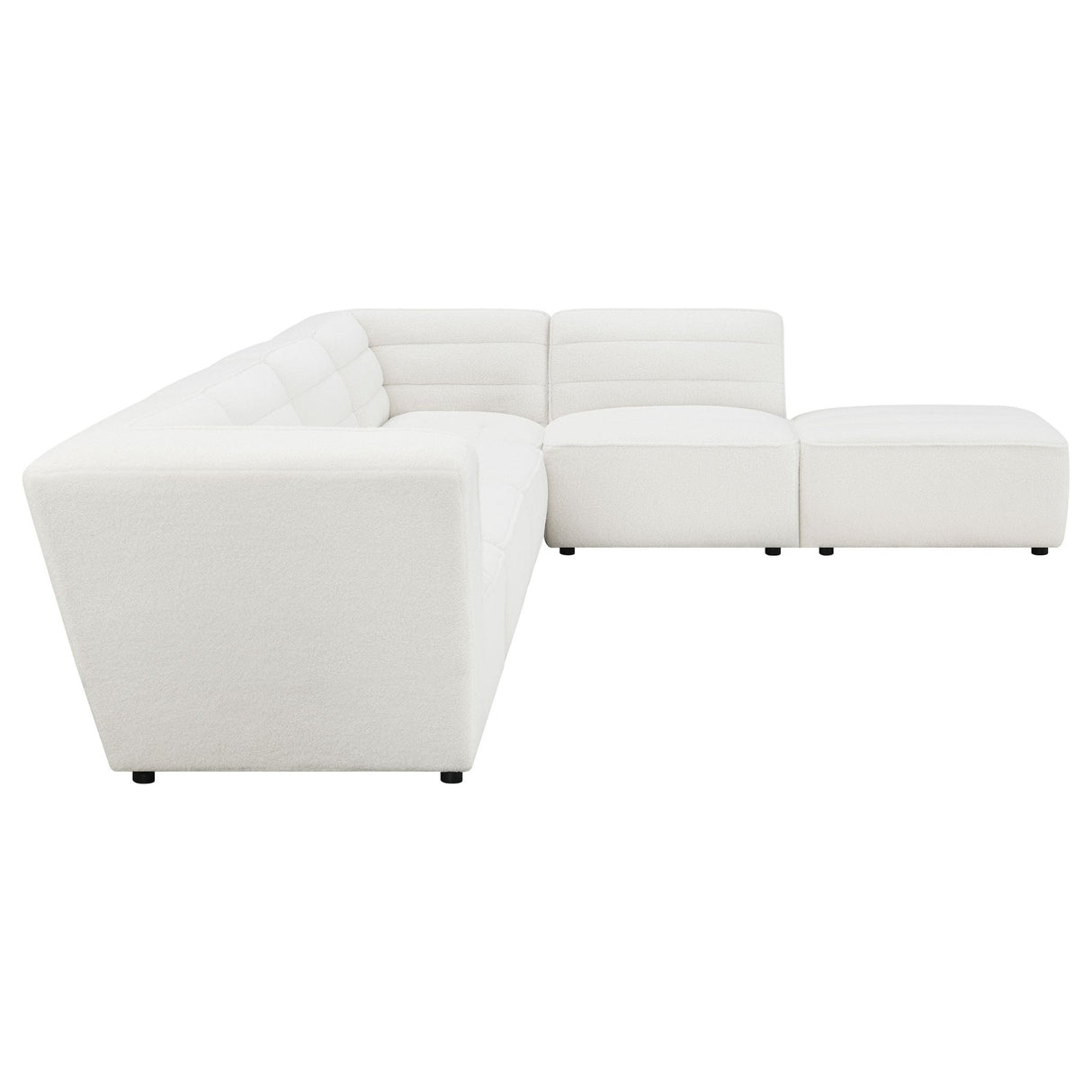 Sunny 6 - piece Upholstered Sectional Natural - 551621 - SET - image - 5