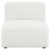 Armless Chair - Sunny Upholstered  Armless Chair Natural