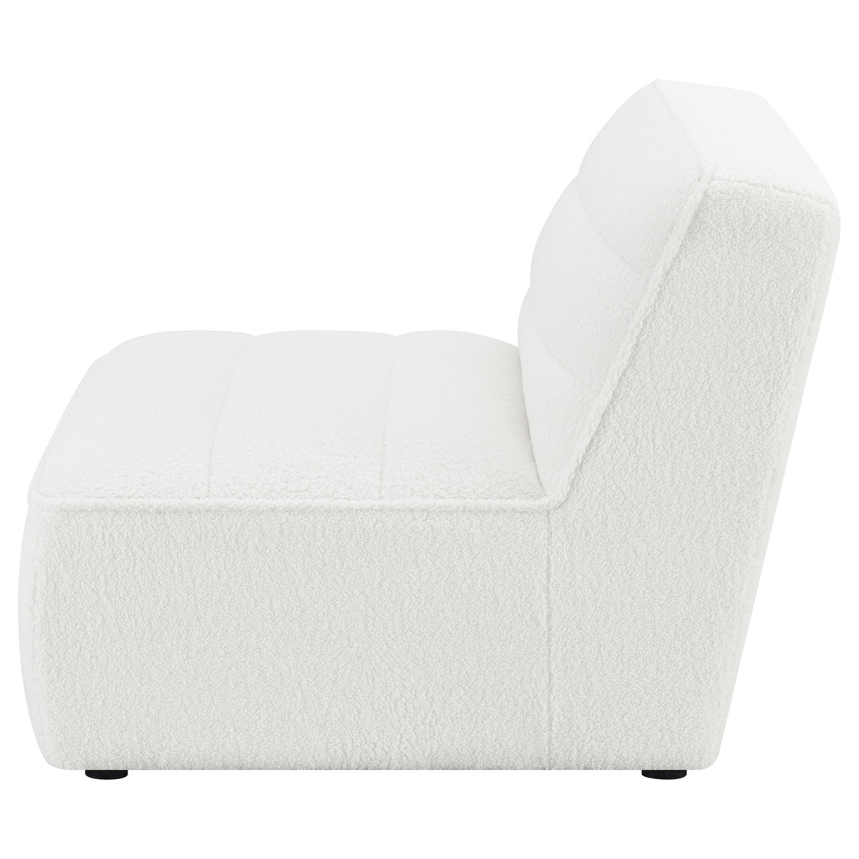 Armless Chair - Sunny Upholstered  Armless Chair Natural