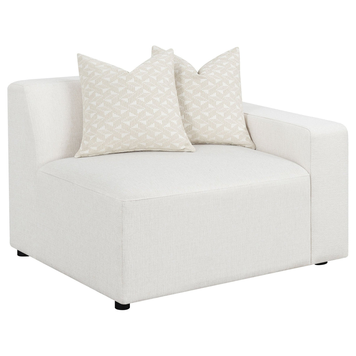 Freddie 7 - piece Upholstered Modular Sectional Pearl | Coaster | Home Elegance USA