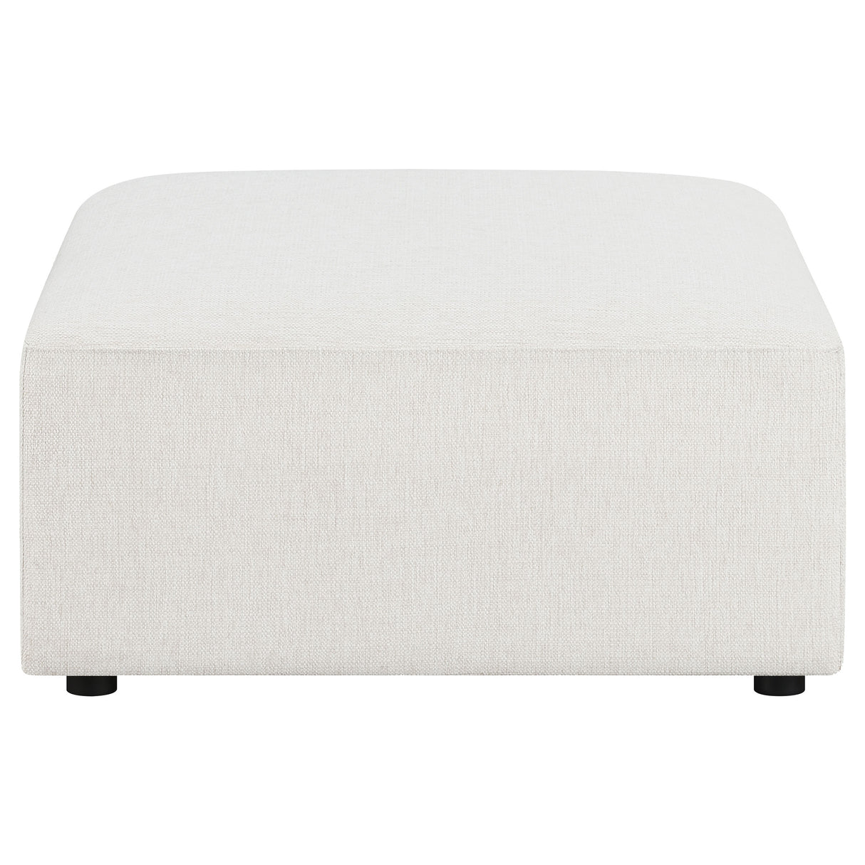 Ottoman - Freddie Upholstered Square Ottoman Pearl