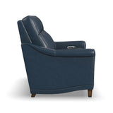 Elizabeth Power Reclining Loveseat With Power Headrest - Sea | Flexsteel