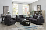 Watsonville 3 - piece Cushion Back Living Room Set Grey | Coaster | Home Elegance USA