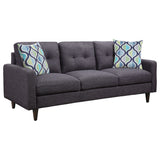 Sofa - Watsonville Tufted Back Sofa Grey