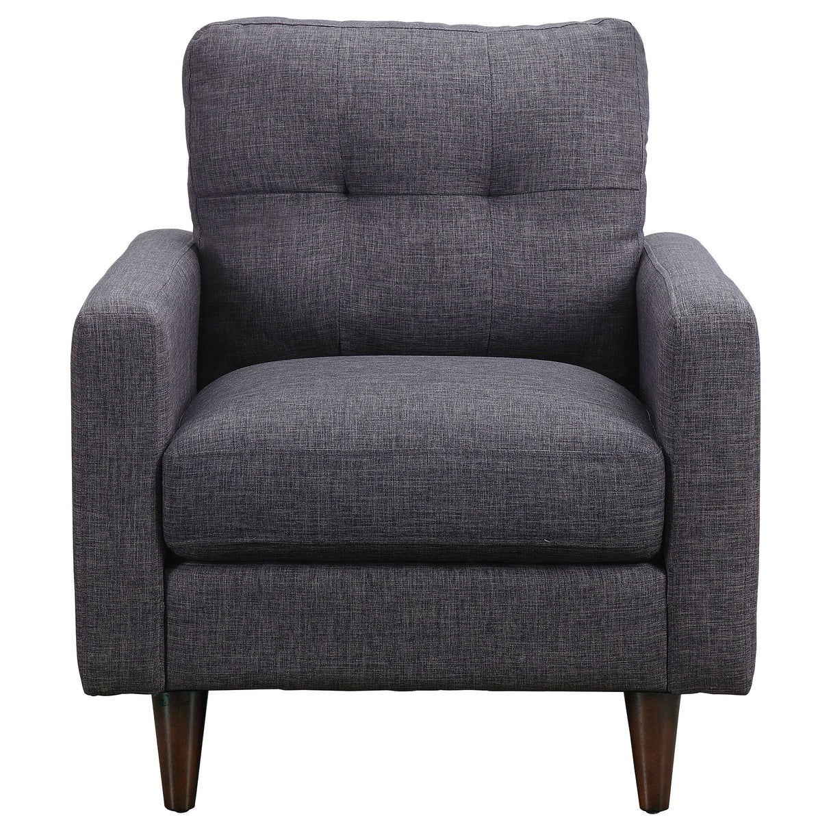 Chair - Watsonville Tufted Back Chair Grey