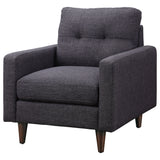 Chair - Watsonville Tufted Back Chair Grey