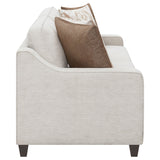 Christine Cushion Back Living Room Set Beige - 552061 - S3 - image - 5