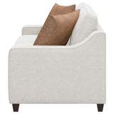 Loveseat - Christine Upholstered Cushion Back Loveseat Beige