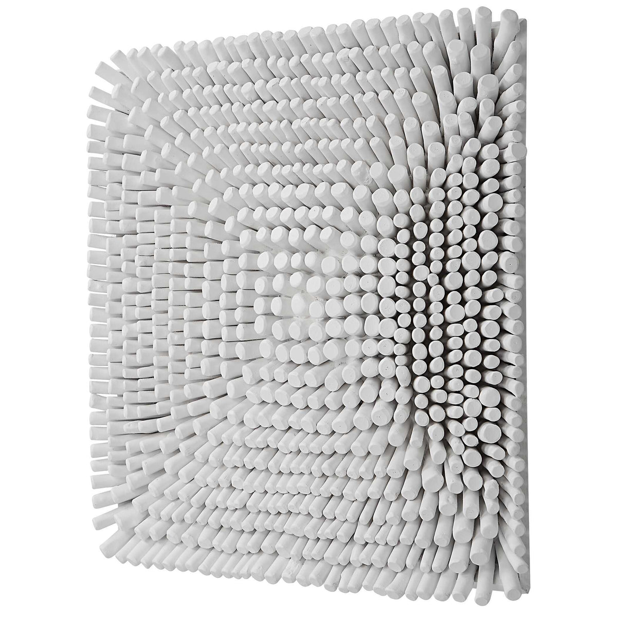 Portside Wood Wall Panel White - Silver by Uttermost - View 5