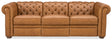Glover Power Reclining Sofa With Power Headrest - Light Brown by Hooker Furniture - View 1