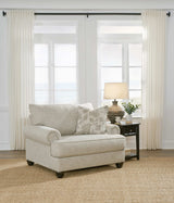 Asanti - Fog - 4 Pc. - Sofa, Loveseat, Chair And A Half, Ottoman | Ashley - 13201/38/35/23/14 - Home Elegance USA - 7