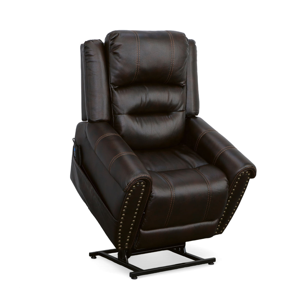 Oscar Power Lift Recliner With Right-Hand Control & Power Headrest - Molasses | Flexsteel