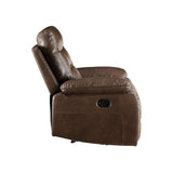 Aashi Motion Sofa 55420 Brown Leather - Gel Match - 55420 - image - 3