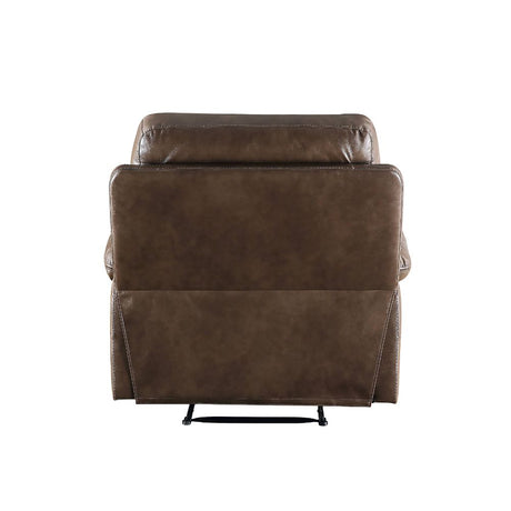 Aashi Motion Recliner 55422 Brown Leather - Gel Match | Acme - 55422 - Home Elegance USA - 4