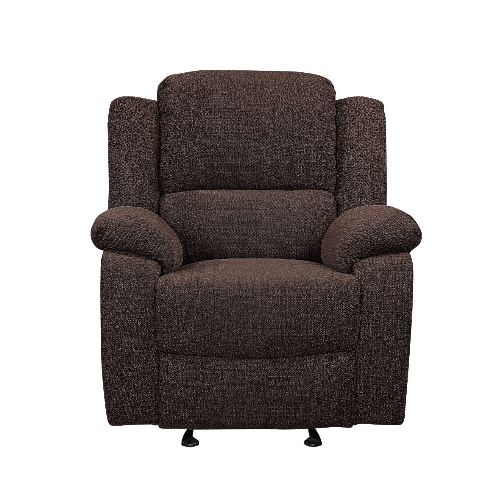 Acme - Madden Motion Glider Recliner 55447 Brown Chenille