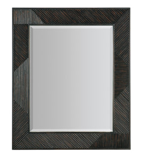 Retreat Landscape Mirror - Black / Dark Brown by Hooker Furniture - View 1