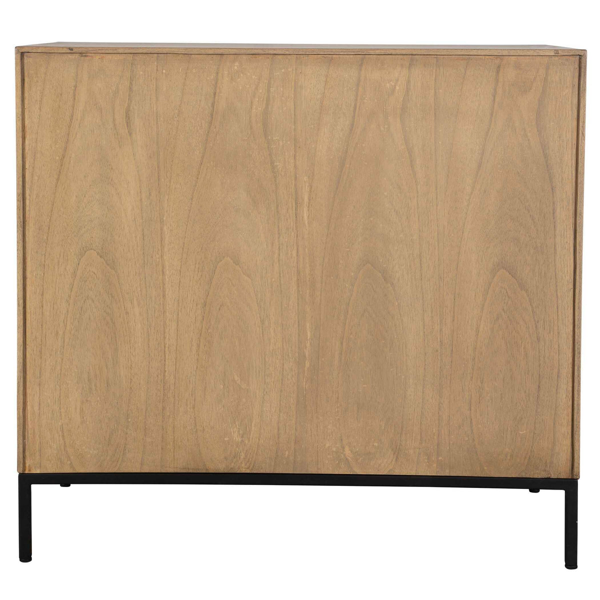 Lorenzo Geometric 2 Door Cabinet - Light Brown by Uttermost - View 7