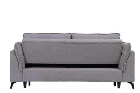 Acme - Helaine Sofa W/Sleeper 55560 Gray Fabric