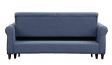 Acme - Nichelle Sofa W/Sleeper 55565 Blue Fabric