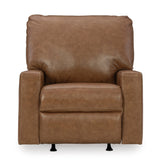 Ashley Caramel Bolsena Rocker Recliner - Leather | Home Elegance USA