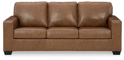Ashley Caramel Bolsena Queen Sofa Sleeper - Leather