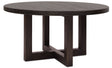 Driftwood 60" Round Dining Table Burnt Timber - Dark Brown by Hooker Furniture - View 1