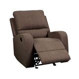 Acme - Livino Recliner 55832 Brown Fabric