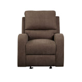 Acme - Livino Recliner 55832 Brown Fabric