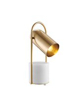 Chrysalism Gold and Marble Table Lamp  | Finesse - Home Elegance USA