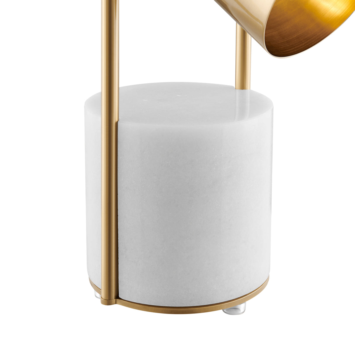 Chrysalism Gold and Marble Table Lamp  | Finesse - Home Elegance USA