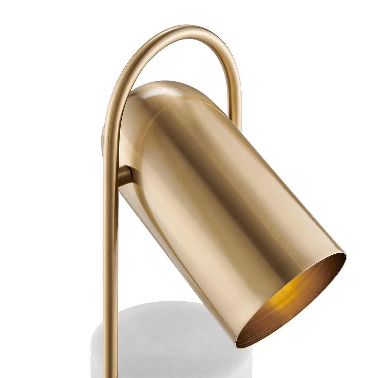 Chrysalism Gold and Marble Table Lamp  | Finesse - Home Elegance USA