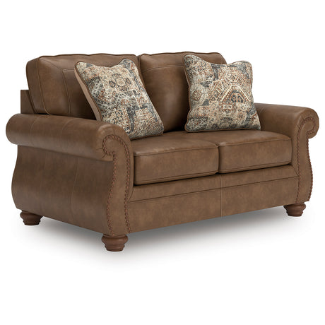 Reclining Living Room Set Chasemore 3-Piece Polyester Earth – Ashley