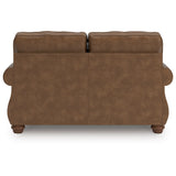 Reclining Living Room Set Chasemore 3-Piece Polyester Earth – Ashley