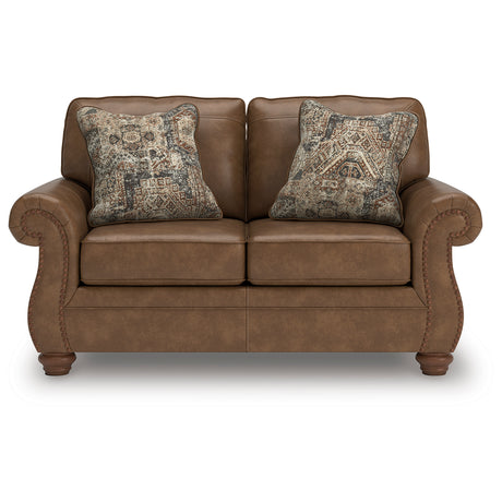 Reclining Living Room Set Chasemore 3-Piece Polyester Earth – Ashley