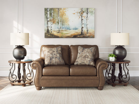 Reclining Living Room Set Chasemore 3-Piece Polyester Earth – Ashley
